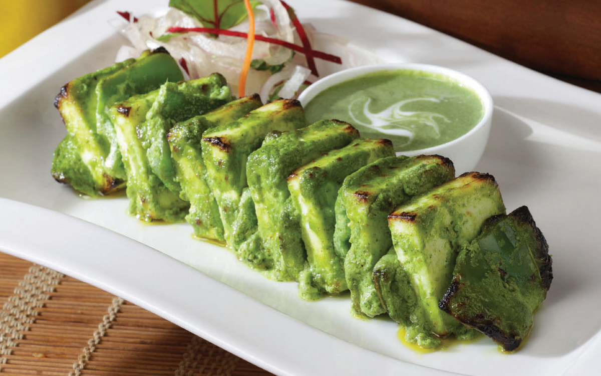 Paneer Hariyali Tikka