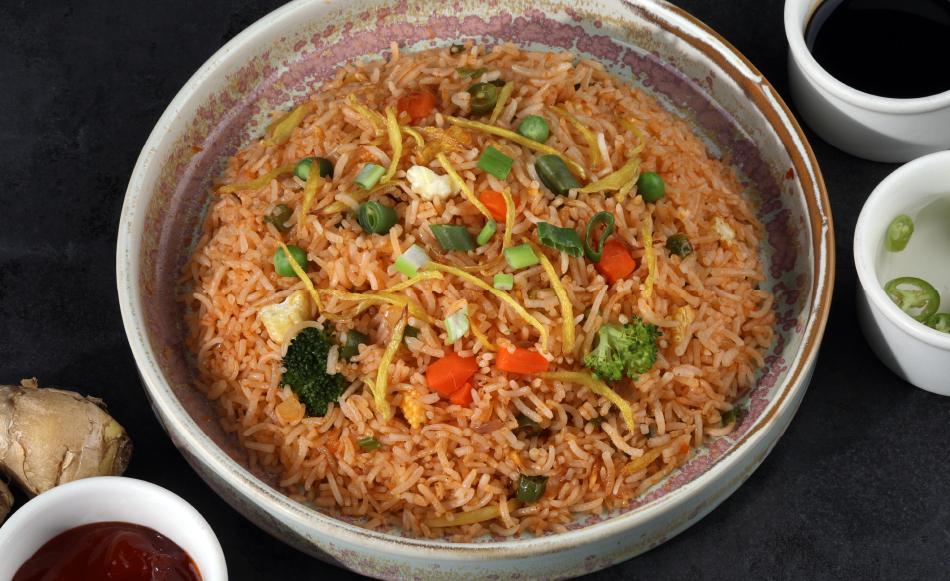 BURNT GINGER FRIED RICE