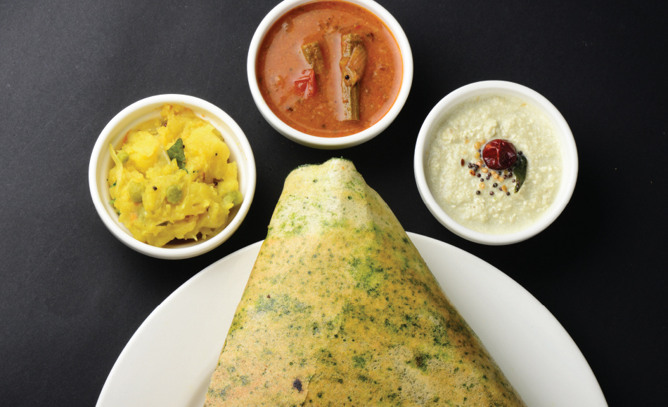 PALAK MASALA DOSA