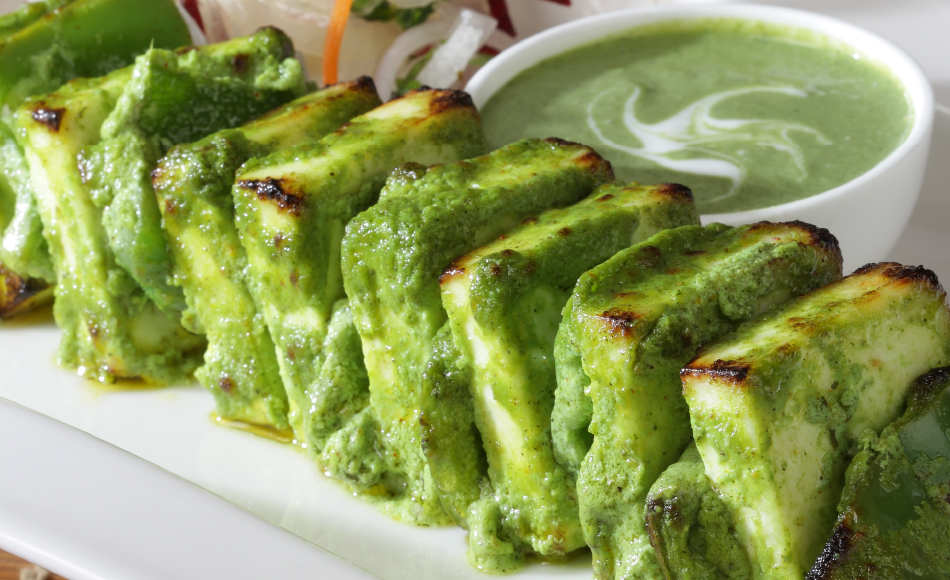 PANEER HARIYALI TIKKA