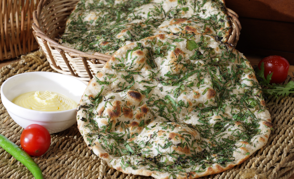 PUDINA NAN - PARATHA - KULCHA