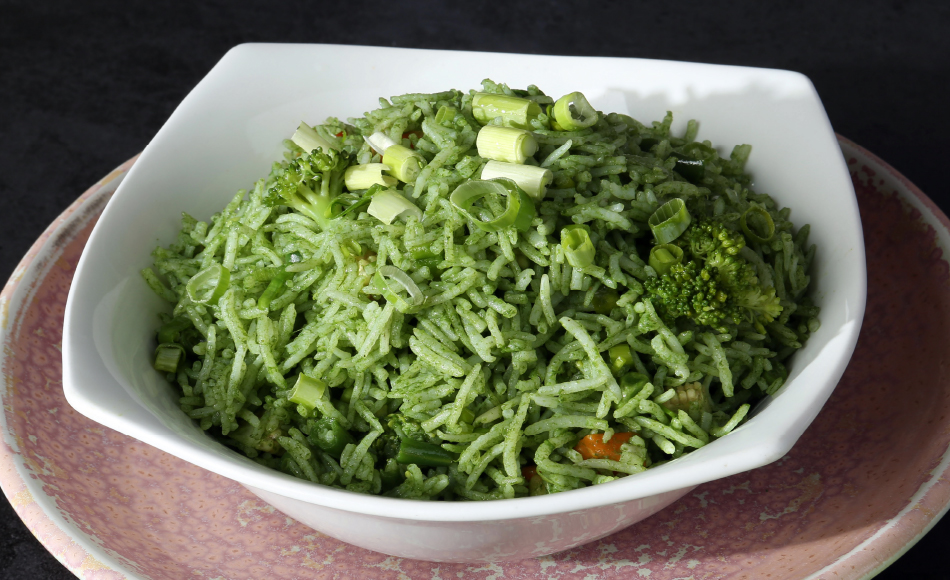 SPINACH FRIED RICE