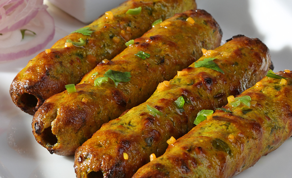 VEGETABLE SEEKH KABAB